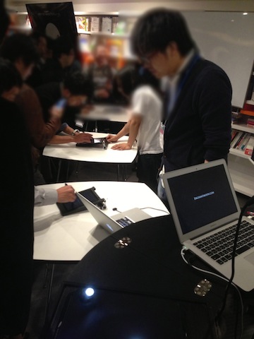 touch and try会場
